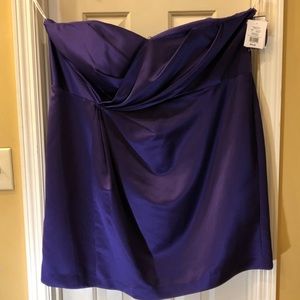 David’s Bridal NWT strapless dress Size 24